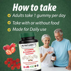 Complejo B en Gominolas - Alta Potencia con Metil B12, Folato, Biotina y Vitamina C - Vegano, Sin Gluten - 60 Gominolas