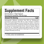 Herbsforever Stress Ez Capsules - Mind and Stress Supplement (90 Capsules)