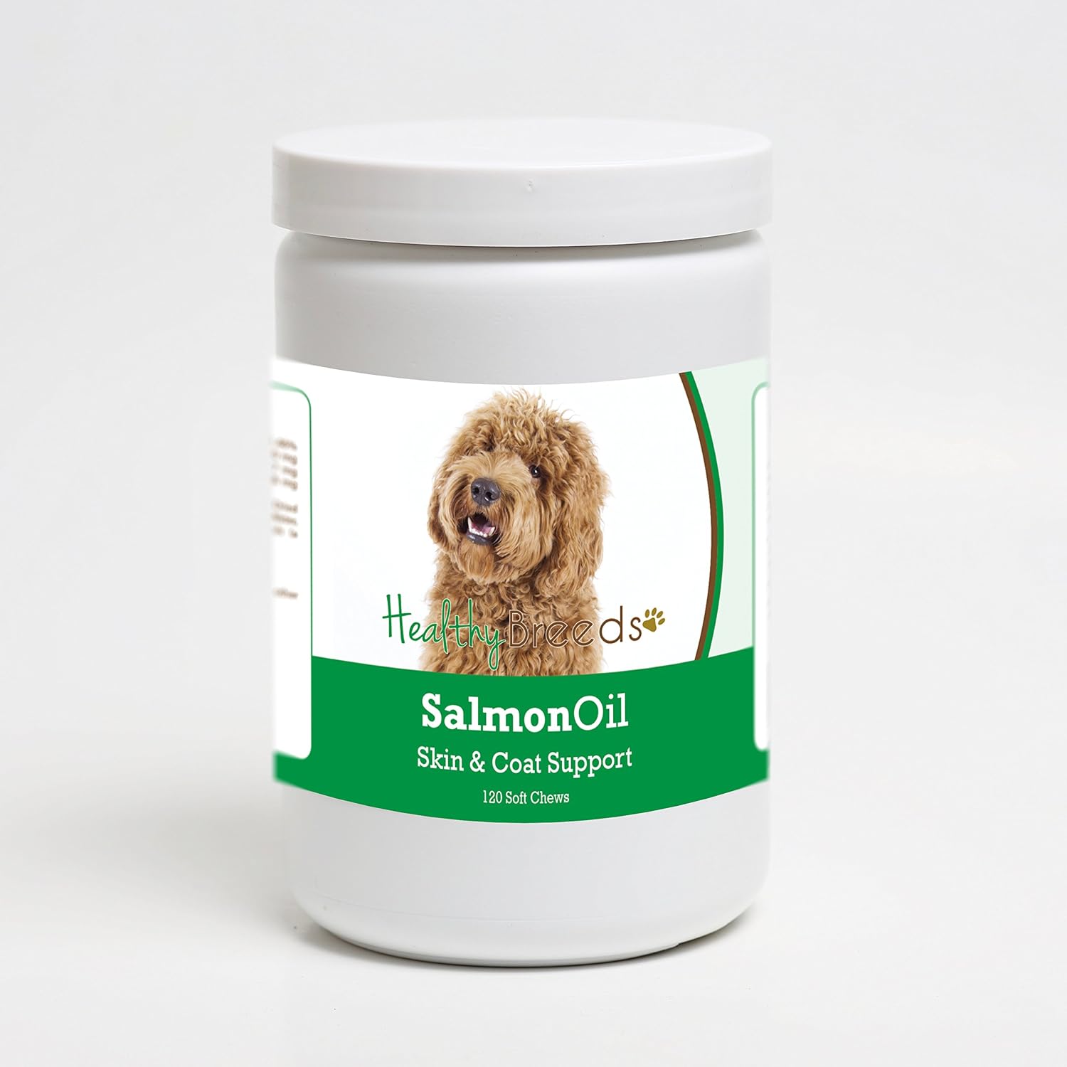 Healthy Breeds Labradoodle Salmon Oil Soft Chews 120 Count