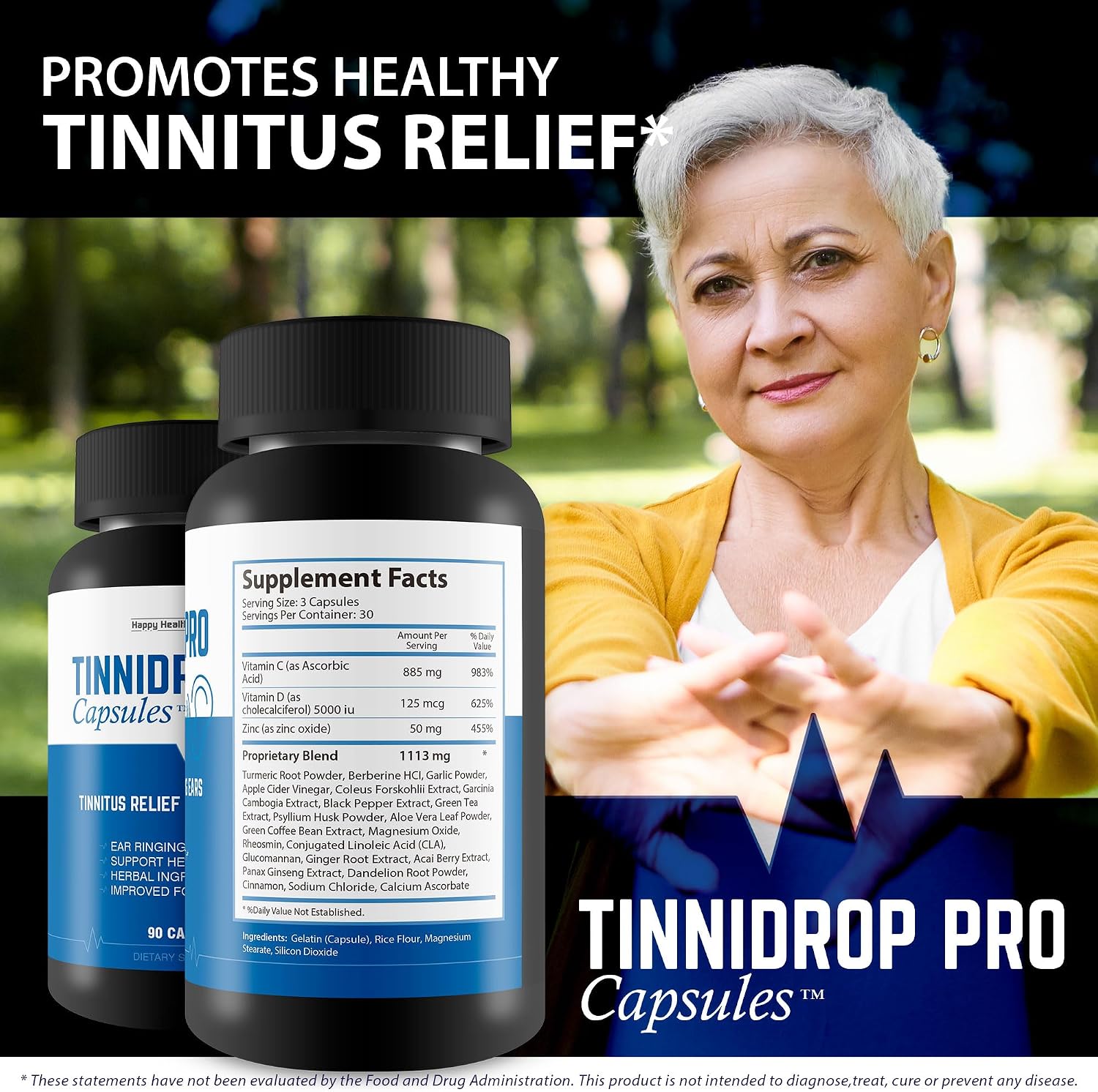 Tinnidrop Pro Cápsulas - Apoyo para la Salud Auditiva