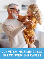 Nature's Truth Men's Multivitamin 50+ | with Vitamins A, C, E, B6 & B12 | 100 Tablets | Gluten Free & Non-GMO