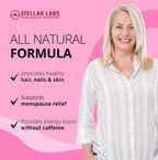 Stellar Labs Low FODMAP Multivitamínico Vegano para Mujeres - Sin Hierro - 60 Cápsulas Vegetales