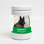 Healthy Breeds Aceite de Salmón para Perros Norwegian Elkhound - Golosinas Blandas (120 unidades)