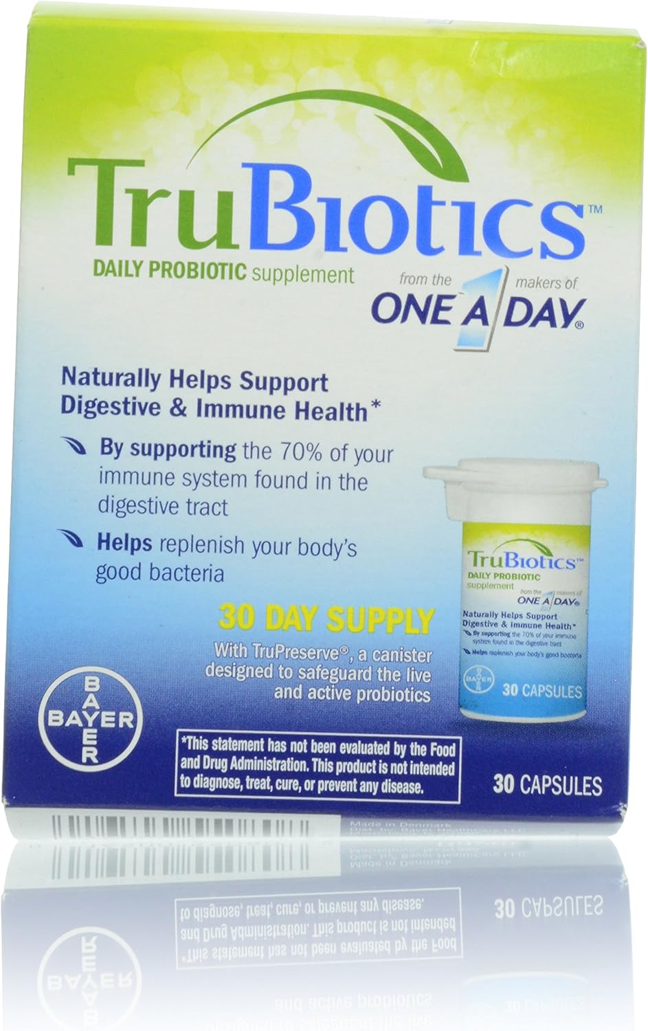 TruBiotics Cápsulas Probióticas, 30 unidades