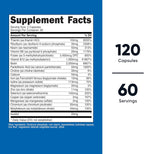 Nutricost Methylated Vitamin B Complex 120 Cápsulas - (60 Servicios) Sin Gluten
