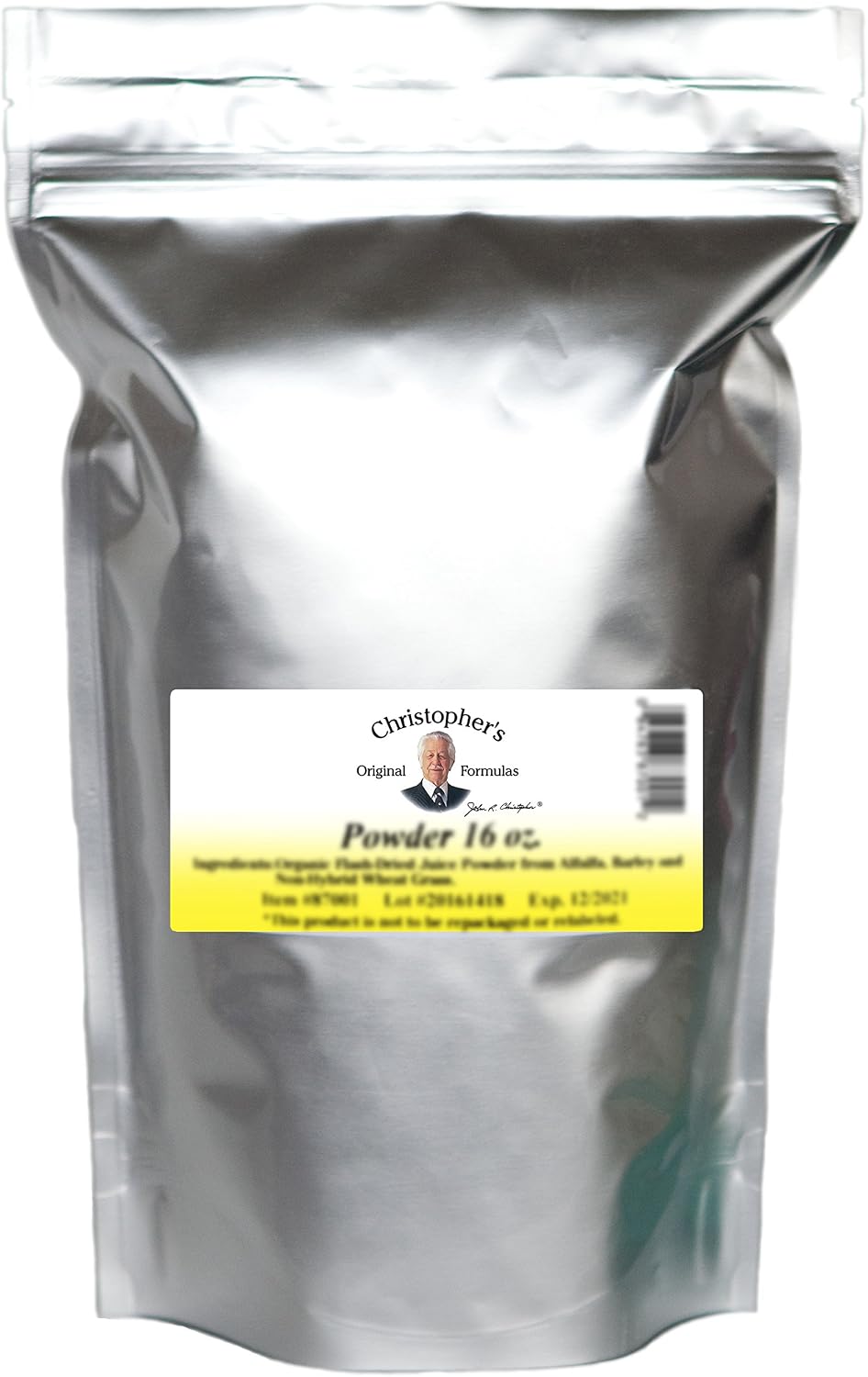 Christopher's Original Formulas BPE Powder | 454 g Mezcla Herbal | Fórmula Original | Puro, Sin Rellenos ni Químicos | Fabricado en EE. UU.