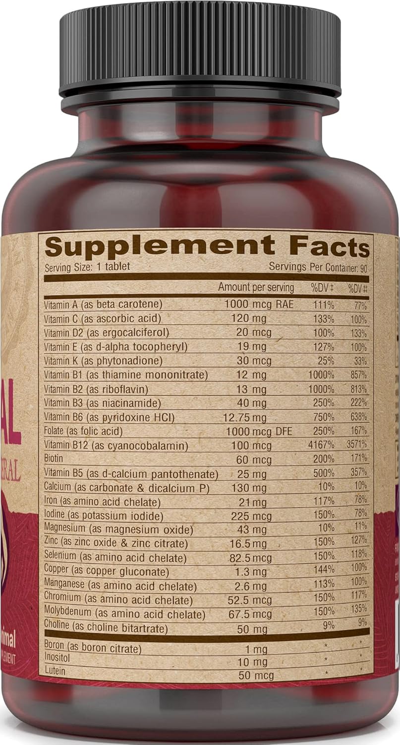 Deva Vegan Prenatal Multivitamin and Mineral - 90 Tablets (2-Pack)
