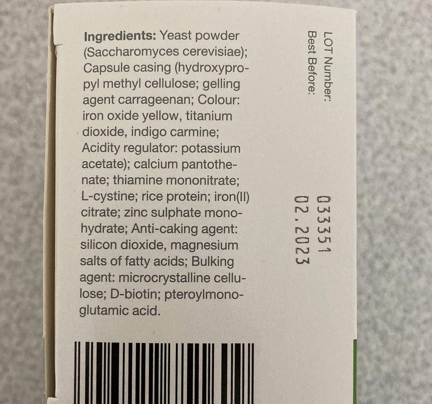 Pantogar Cápsulas Veganas (180 Unidades) - Complemento Alimenticio