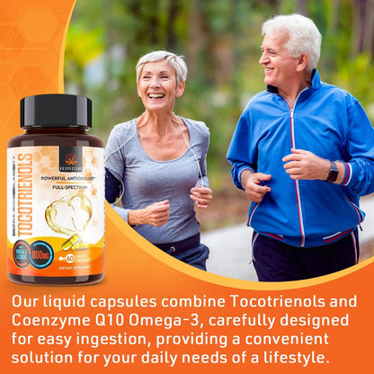Kroppssund Tocotrienoles 800mg | Suplemento Celular y Energético - 60 Cápsulas Líquidas – Image 4