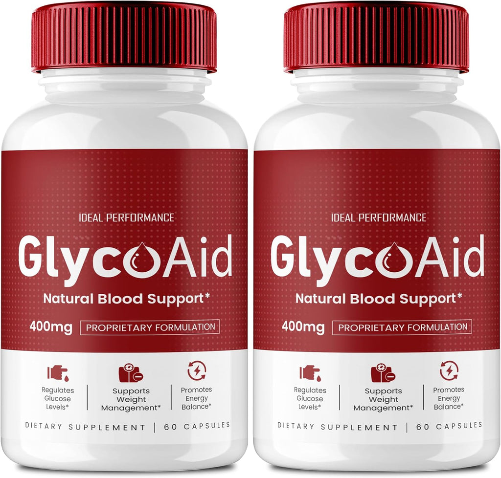 Glyco Aid Pills Advanced Blood Support Formula - 2 Pack