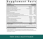 Michael's Health Teen Girls Multivitamin - 90 Comprimidos Vegetarianos - Complejo B y Hierbas Femeninas - Kosher