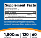 Extracto de Chanca Piedra Nutricost - Rompepiedras - 120 Comprimidos, 1800mg por Dosis