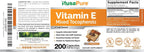 NusaPure Vitamin E Mixed Tocopherols – Vegetarian/Vegan, Non-GMO – 200 Capsules