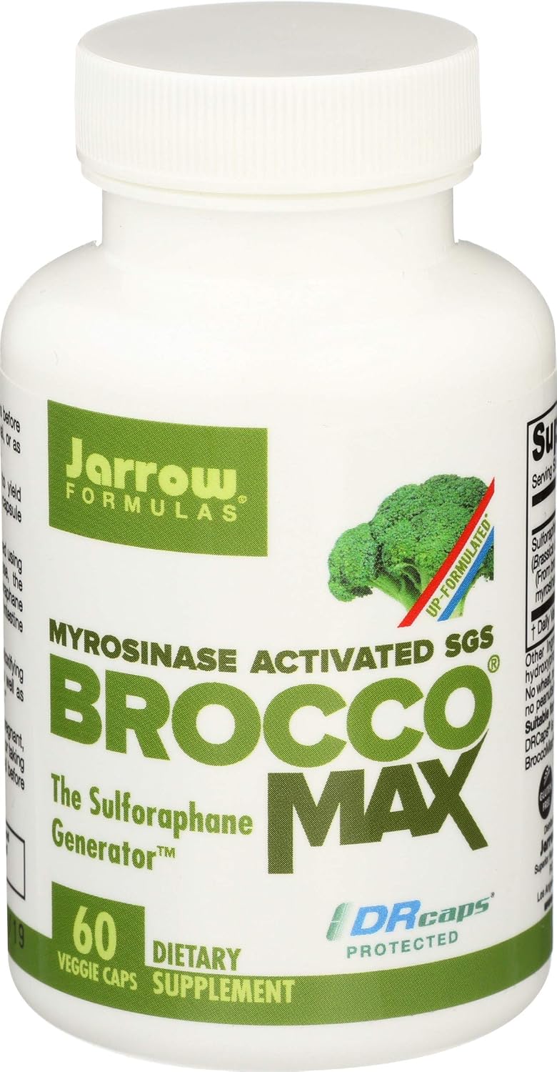Jarrow Formulas Brocco Max 500 mg, 60 Cápsulas