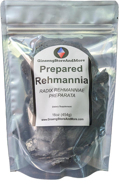Shu Di Huang (Rehmannia Preparada) - 454 g - – Calidad: Grado premium, sin conservantes, sin OGM, vegano y sin – Image 3