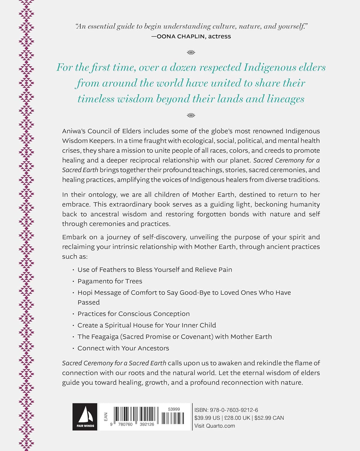 Sacred Ceremony for a Sacred Earth: Indigenous Wisdom for Healing and Transformation