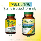 MegaFood Multivitamínico avanzado para hombres mayores de 40 años - 120 comprimidos (60 porciones)