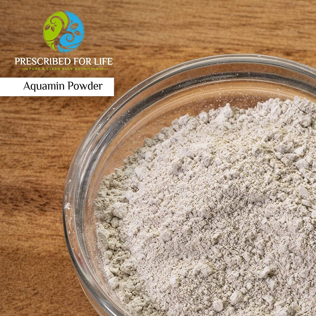 Prescribed For Life Aquamin en Polvo - Algas Rojas, Calcio y Magnesio Vegetal, 72 Minerales Traza, No OGM (2 kg)