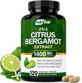 NutriFlair Bergamota Orgánica 1400mg (25:1) - 120 Cápsulas