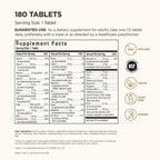 Solgar VM-75, 180 Tablets - Multivitamin with Cheated Minerals
