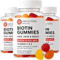 iRestore Gominolas de Biotina 10.000 mcg, Veganas, Pack de 3