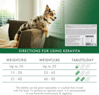 Dermoscent Keravita® Suplemento Alimenticio para la Piel y el Pelaje de Perros y Gatos - 30 Comprimidos Sabor a Pollo