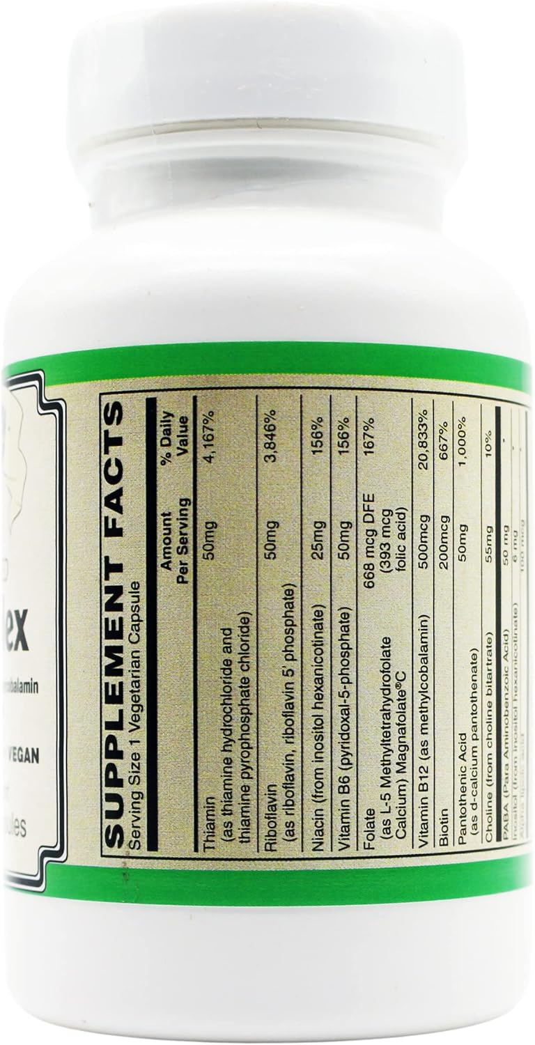 AlchePharma Coenzymated B-Complex High Potency One Daily (30 cápsulas)