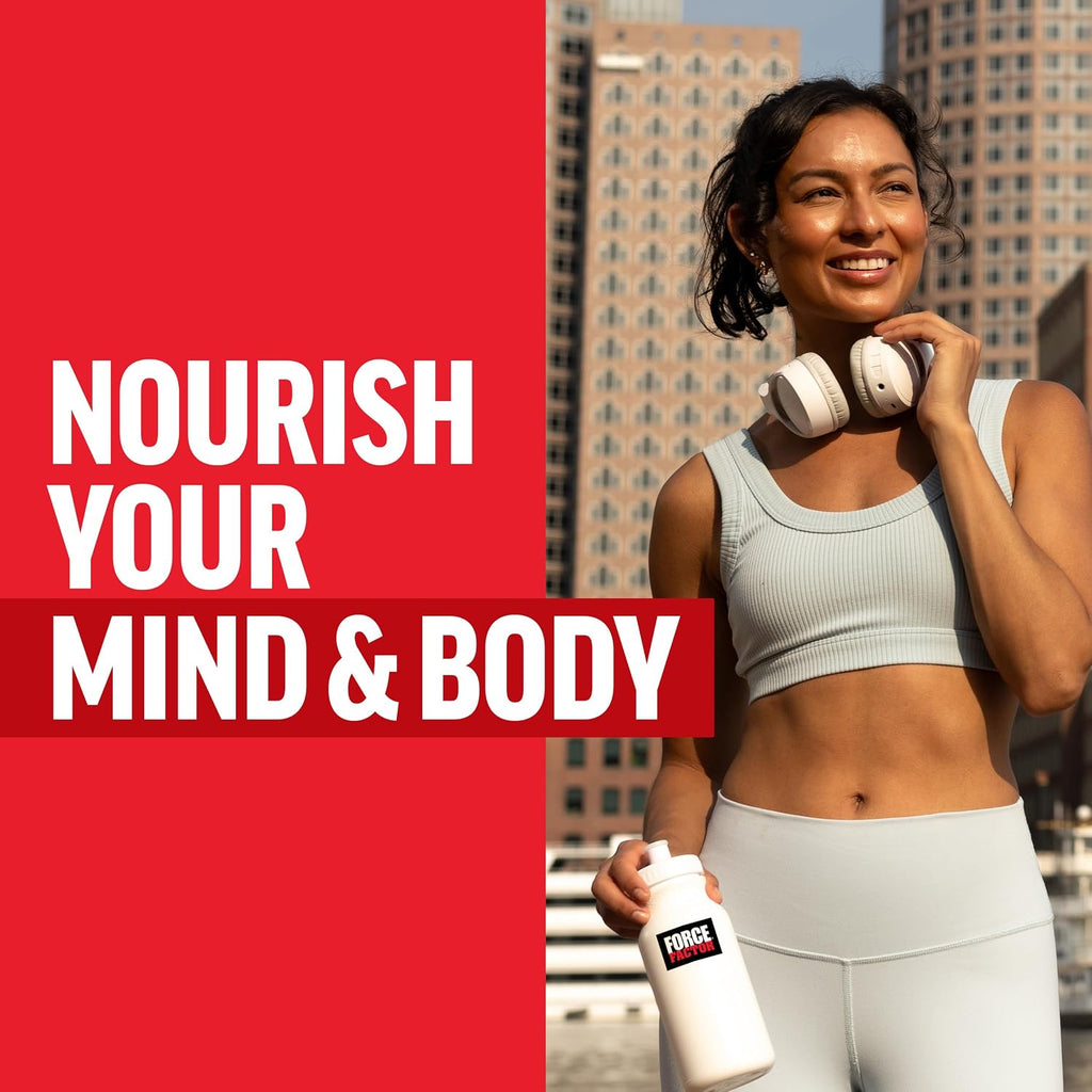 Force Factor Multivitamínico para Mujeres, Apoyo al Equilibrio Hormonal, Energía, Inmunidad y Salud Digestiva, con 20 Vitaminas y Minerales, Ashwagandha, Sauzgatillo y Más, 60 Comprimidos
