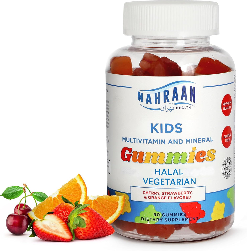 NAHRAAN HEALTH Kids Multivitamin Gummies – 90 Gomitas