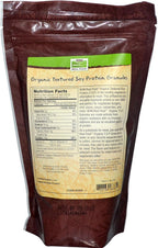 NOW Foods Granulado de Proteína de Soja Texturizada (Ecológica) - 227 g