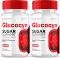 (2 Pack) Glucocyn Cápsulas, Suplemento de Glucógeno con Ingredientes Naturales - 120 Cápsulas