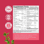 Natures Craft Suplemento de Fertilidad Femenina con Multivitamínicos Prenatales - 120 Cápsulas