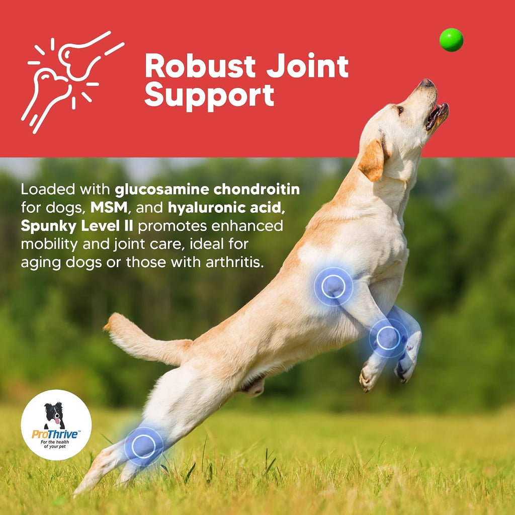 Spunky Nivel II Probióticos Formulados para Perros, 227 g