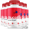 Glucobio Cápsulas (5 Paquetes) - Suplemento Nutricional de Gluco Bio, 300 Cápsulas