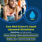 Core Med Science Liposomal Glutathione - 500 mg, 118 ml - Antioxidant Food Supplement