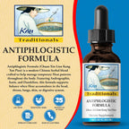 Kan Herbs Company Antiphlogistic Formula – Mezcla Herbal Tradicional China para Apoyar el Equilibrio Térmico y la Comodidad Pulmonar y Digestiva, Extracto Líquido, 1 fl oz (30 ml)