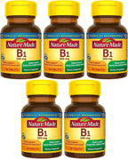 Nature Made Vitamina B-1 100 mg, 100 Comprimidos (Paquete de 3)