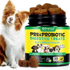 Probióticos para Perros (Pato, 30 Masticables) con Enzimas Digestivas