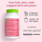 HairAnew – Vitaminas para el Cabello con Biotina 5000 mcg