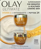 Olay Ultimate Vitamin C + Antioxidants + Peptide Twenty Four (2 Pack)