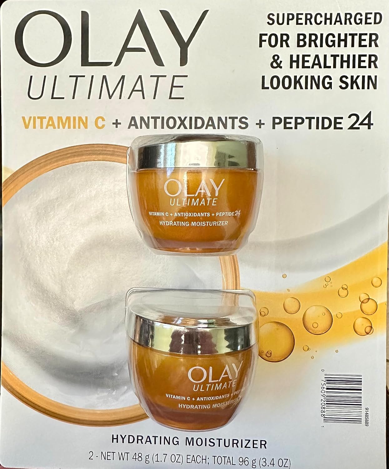 Olay Ultimate Vitamin C + Antioxidants + Peptide Twenty Four (2 Pack)