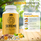 Warped Wellness Serene Goddess - Suplemento para Mujeres con Magnolia Bark