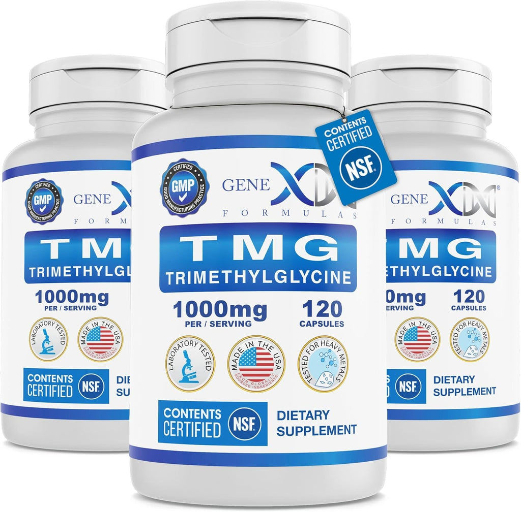 Genex Formulas TMG Suplemento 1000mg (120 Cápsulas)