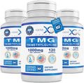 Genex Formulas TMG Supplement 1000mg (360 Cápsulas) - Certificado NSF - Trimetilglicina (Betaina Anhidra) - Sin Gluten y No Transgénico