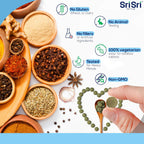 SRI SRI TATTVA Kabasura Kudineer - Suplemento Herbal para la Inmunidad (60 Comprimidos)