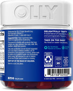 OLLY Multivitamínico Gomitas para Hombres, Vitaminas A, C, D, E, B, Zinc, Sabor a Mora, 90 Gomitas (Suministro para 45 Días)
