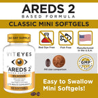 Viteyes AREDS 2 Classic Fórmula Macular en Cápsulas Blandas - 60 Softgels