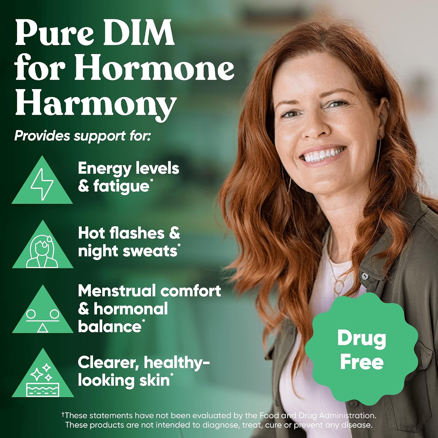 DIM 200 mg Puro con BioPerina – Suplemento para el Equilibrio Hormonal – 60 Cápsulas Veganas