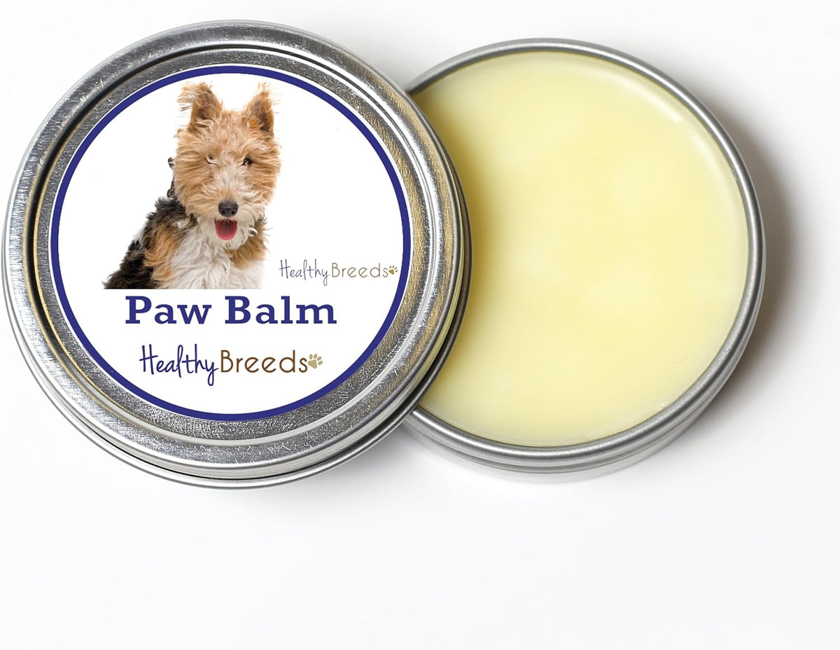 Healthy Breeds Wire Fox Terrier Dog Paw Balm – Hidratación profunda: Los ingredientes emolientes penetran en la – Image 1