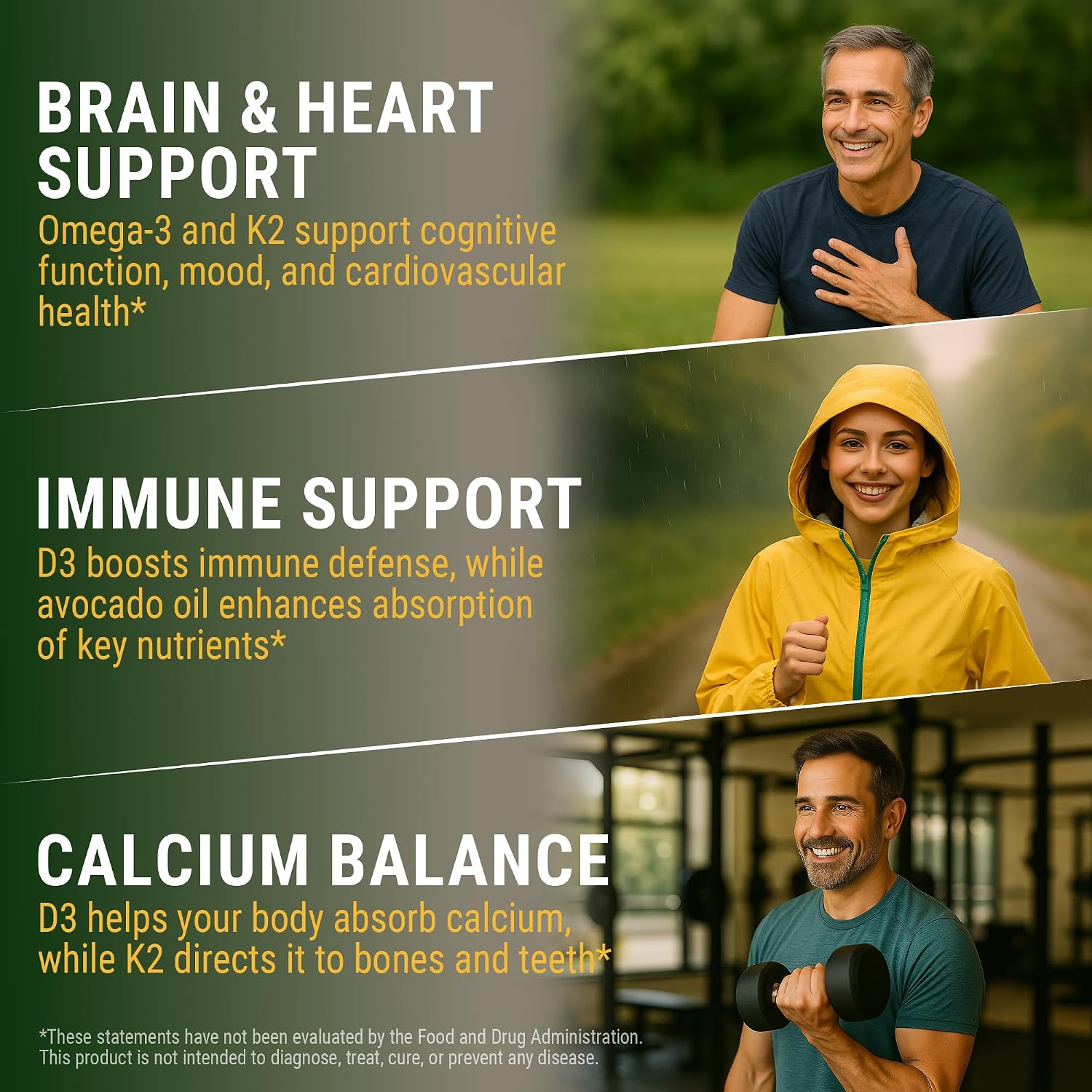 New Elements Liquid Vitamin D3 + K2 Drops 10,000 IU with Omega-3 – Alta Absorción | Base de Aceite de Aguacate Puro | No Transgénico – 60 ml